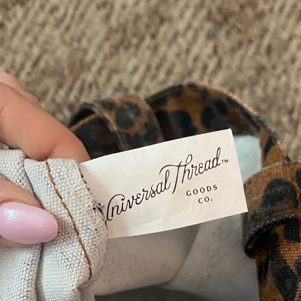 Universal Thread Leopard Print Tote In Brown And … - image 2